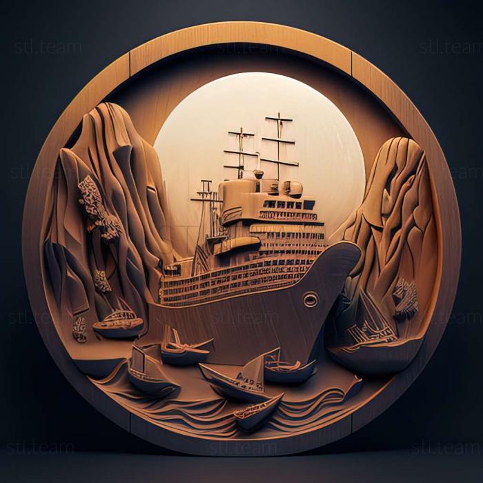 3D модель Гра Naval War Arctic Circle (STL)